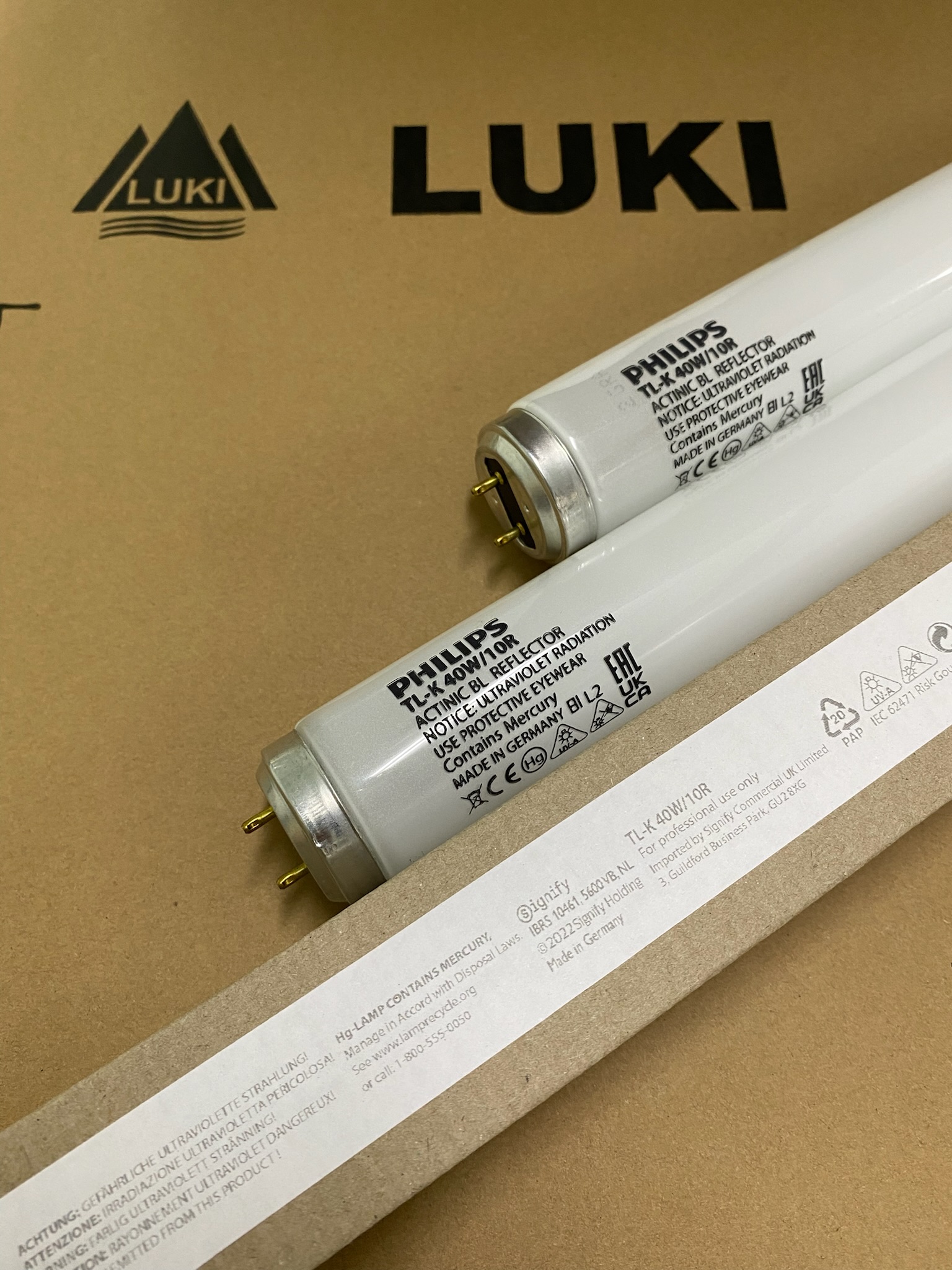 Bóng đèn philips TL 100W/10-R UV-A